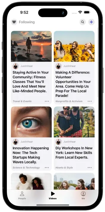 app community image