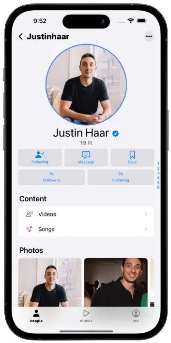 app community image
